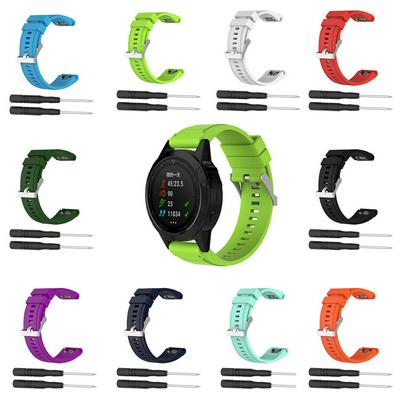 Suitable for Garmin Fenix 5 / Approach S60 Smart Watch Silicone Strap Glossy Universal Wristband 22mm （With screwdriver）