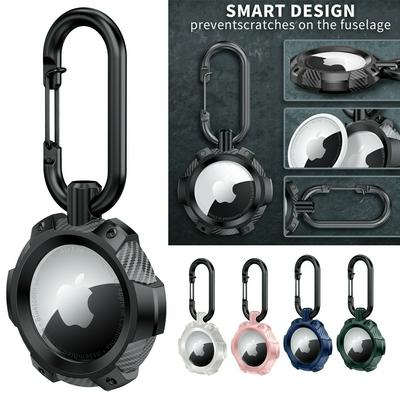 For Apple Airtag Armor Protective Case Cover Key Ring Tracker Keychain Air Tag