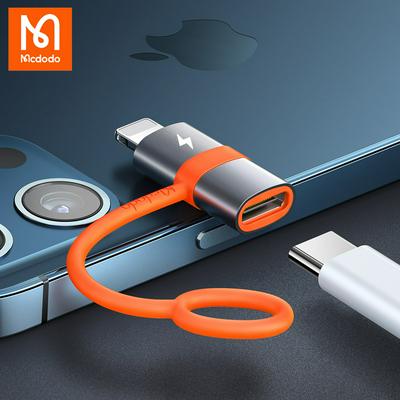 Mcdodo USB Type C to Lightning OTG Adapter Charger For iPhone 12 11 13 Pro Max X XR XS 7 8 3A Fast Charging Data Cable Converter
