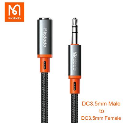 Mcdodo 3.5mm Male to 3.5mm Female Headphones Jack Aux Cable Adapter For iPhone Huawei iPad Tablet Xiaomi Samsung Smartphones TOG