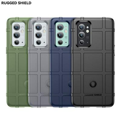 For OnePlus 9RT 5G Rugged Shield Detachable Shockproof Frosted All-Inclusive Flexible TPU Cover Case