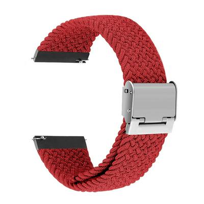 Easy Adjustable Stretchable Braided Nylon Watch Band Replacement Watch Strap 22mm/20mm for Samsung Galaxy Watch 5 Huawei Watch 