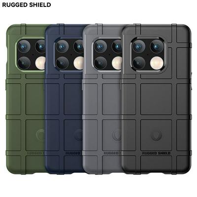 For  OnePlus 10 Pro Rugged Shield Detachable Shockproof Frosted All-Inclusive Flexible TPU Cover Case