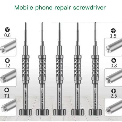 BST Precision 3D Screwdriver Set P2 0.8 Pentalobe Y-0.6 Torx T1 T2 1.5 2.5 Phillips for CellPhone Opening Disassemble Hand Tools Set