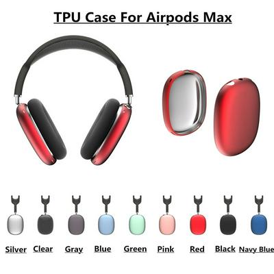 for Airpods Max Earphone Case Electroplating Matte TPU soft shell Airpods Max headset case For Apple Airpods max cover
