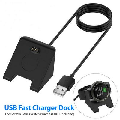 USB Fast Charging Dock Charger for Garmin Fenix6 6S 6X Pro 5 5S 5X Vivoactive 3  USB Charger Charging Cable Cord for Garmin Feni