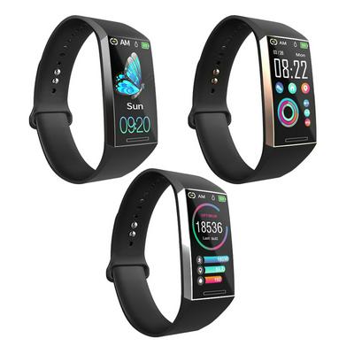 S18 Smart Watch Ip67 Waterproof Heart Rate Blood Pressure Monitor 1.14 Inch Sports Bracelet Wristband