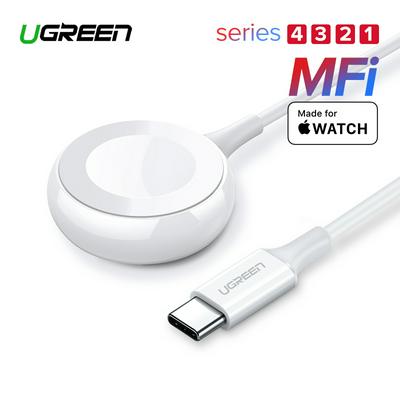 Ugreen Oplader voor Apple Horloge Oplader MFi Draadloze Magnetische Opladen USB Kabel 1M Adapter voor Apple Horloge Serie 4 3 2 kabel