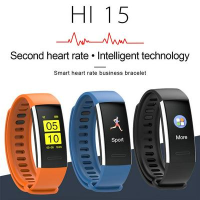 HI15 Smart Band Men Women Kid For IOS/Android IP68 Waterproof Heart Rate Blood Pressure Blood Oxygen Smart Bracelet Wristband