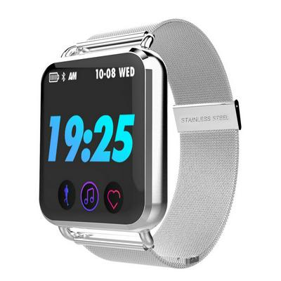 Q3 Men Women Fitness Tracker with Blood Pressure Smart Band Heart Rate Monitor IP67 Waterproof 1.3" Color Touch Screen Bluetooth Smart Bracelet for iPhone Android Phone 