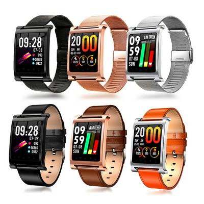 K6 IP68 Waterproof 1.3 inch Color Screen 3D UI Design Blood Pressure Oxygen Heart Rate Sleep Monitor Bluetooth Sport Fitness Tracker Wearable Smartwatch for IOS Android