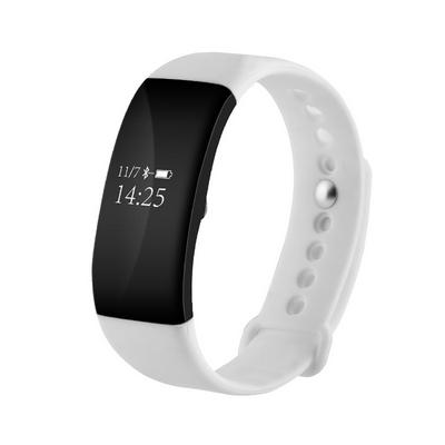V6 Heart Rate + Smart Fitness Bracelet Band HR IP67 Waterproof Bluetooth Smartwatch for iPhone 7 Plus - White 