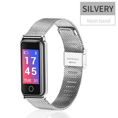 Y8 Smart Bracelet 0.96 Inch TFT IPS Watch Band Support Waterproof IP67 Heart Rate SmartBand Pedometer Fitness Tracker Wrist Smartwatch - Silver