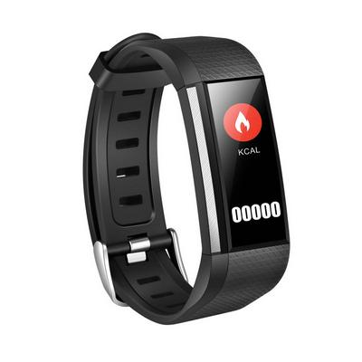 M200 Heart Rate Monitor Sport Watch 0.96'' TFT Bluetooth 4.0 Smart Watch Silicone Bracelet Blood Pressure Sleep Monitor - Black