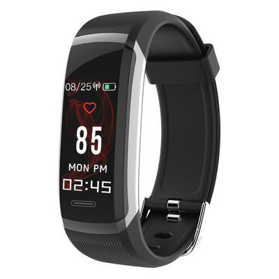 GT101 Color Screen Smart Band Heart Rate Monitor Fitness Tracker Sleep Tracker Sport Smart Watch - Black