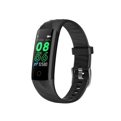 S5 Fitness Bracelet Ip67 Waterproof Smart Blood Group Pressure Heart Rate Monitor Color Bracelet Watch - Black