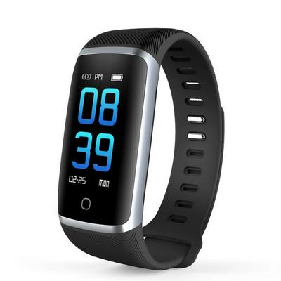 Q16 Smart Bracelet Fitness Bracelet Support Heart Rate Blood Pressure Waterproof Bluetooth Smart Watch Sport Bracelet - Silver