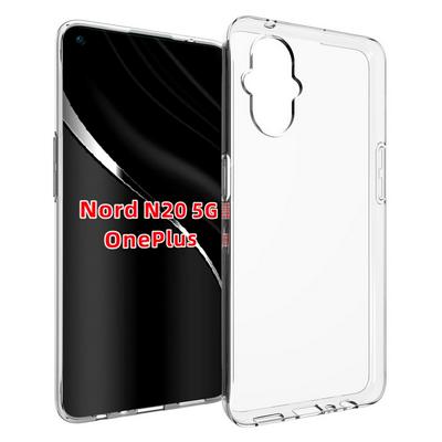 Precise Cut-Out Ultra Clear Flexible TPU Phone Cover Case for OnePlus Nord N20 5G/Reno 8 Lite