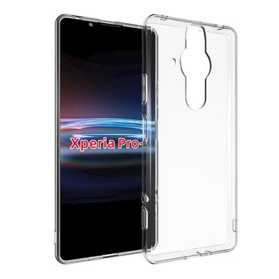 Precise Cut-Out Ultra Clear Flexible TPU Phone Cover Case for Sony Xperia Pro-I