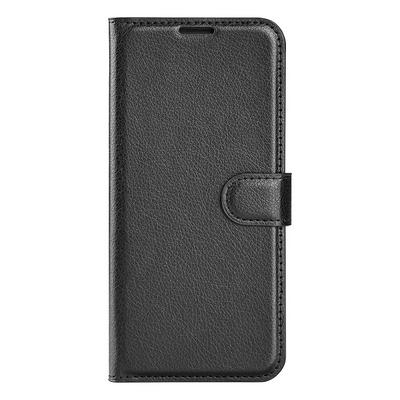 For OnePlus 10 Pro 5G Lychee Pattern Folio Flip Leather Case with Stand and Card Slots Function