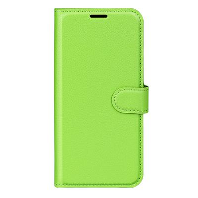 For Samsung Galaxy A03 EU Solid Color Scratch Resistant Folio Flip Leather Case with Stand and Card Slots Function