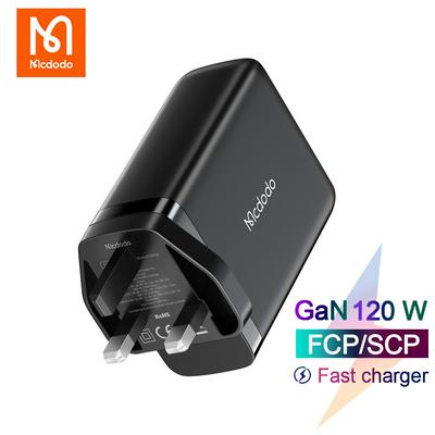 Mcdodo 120W GaN Charger USB C PD Quick Charge 4.0 QC3.0 Portable Fast Charger For iPhone 13 12 Pro Laptop Tablet Macbook UK Plug