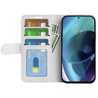 For Motorola Moto G71 5G R64 Pattern Single Folded Edge Folio Flip Leather Wallet Phone Case