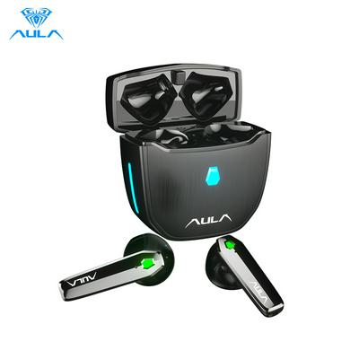 AULA F101 Bluetooth Headset 400mAh Charging Box Wireless Headset Dual Stereo Noise Reduction Heavy Bass Touch Long Standby