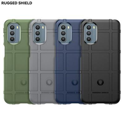 For Motorola Moto G31/G41 Rugged Shield Detachable Shockproof Frosted All-Inclusive Flexible TPU Cover Case
