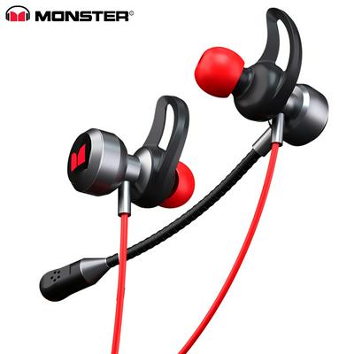 Monster Wired Headphones E-sports Professional Gaming Headset With Microphone Earphone For Mobile Phone for Xiaomi iPhone Lenovo