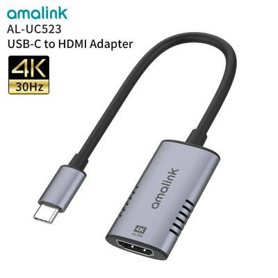 Amalink Type C to HDMI-compatible Cable HD 4k HDTV Cable Adapter Converter for MacBook Chromebook Samsung By Macfactory.store