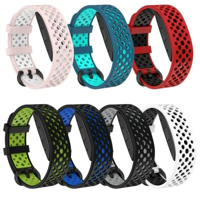 Silicone Strap Compatible with amazon halo 1 Durable Sweatproof Bracelet Adjustable Watch Silicone Replacement Smartwatch Straps