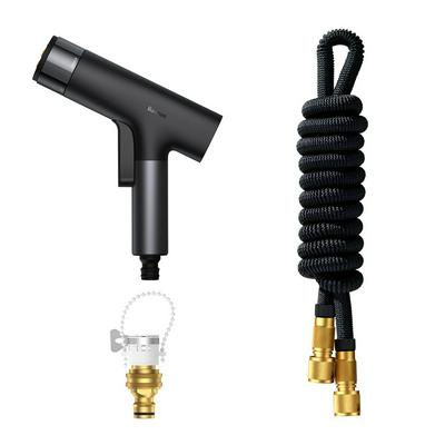 Baseus GF4 Horticulture Watering Spray Nozzle Black Water Gun(Contains:15M Water Pipe)