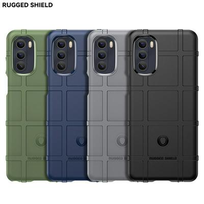For Motorola Moto G Stylus (2022) Rugged Shield Detachable Shockproof Frosted All-Inclusive Flexible TPU Cover Case