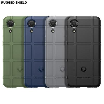 For Galaxy A03 Core Rugged Shield Detachable Shockproof Frosted All-Inclusive Flexible TPU Cover Case