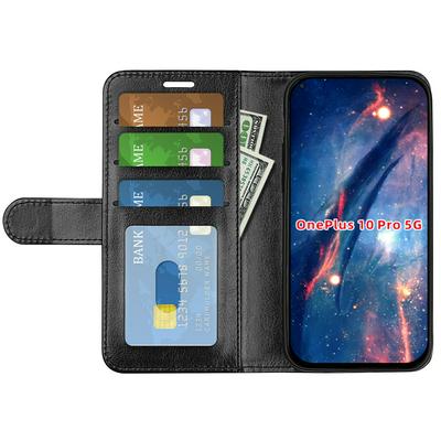 For OnePlus 10 Pro 5G R64 Pattern Single Folded Edge Folio Flip Leather Wallet Phone Case