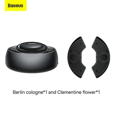 Baseus Wisdom Car Smart Dual-port Atomized Air Freshener- Ver.Baseus Deep Space Black