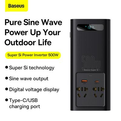 Baseus Super Si Car Inverter 500W (220V CN/EU )