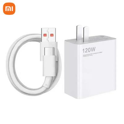 Xiaomi Charger 120W Fast Charger Quick Charging Power Xiaomi 10 Redmi K30 Pro/10X Pro With Mi Type-C Cable Laptop Air
