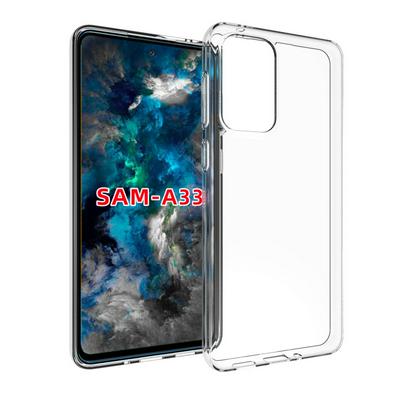 For Samsung Galaxy A33 5G Transparent Shockproof Scratch Resistant Soft TPU Back Cover Case