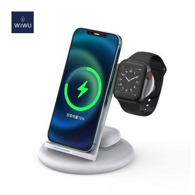 WIWU Power Air 3-in-1 Multi-Function Detachable Wireless Charger Separated Easy-to-Carry Charging Station