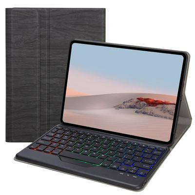SFGOS is suitable for Microsoft Surface go/go2/go3 three-color backlit tree bark Bluetooth keyboard leather case