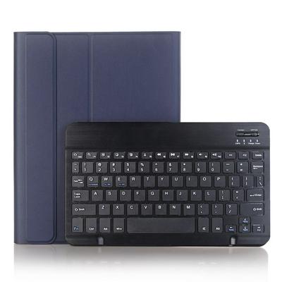 A10B for iPad 10.9 (2022) Candy Color Pen Slot Design Foldable Stand Leather + TPU Tablet Protective Cover with Bluetooth Keyboard