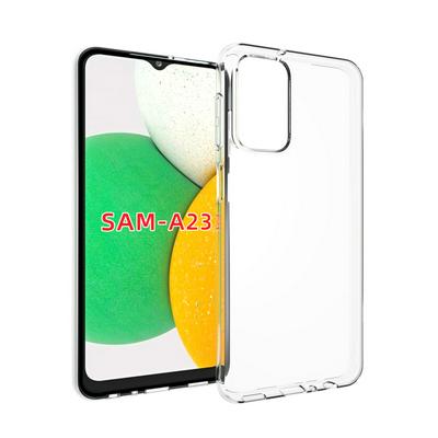 For Samsung Galaxy A23 Transparent Shockproof Scratch Resistant Soft TPU Back Cover Case