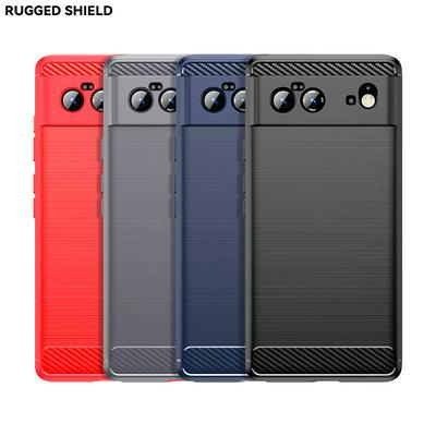 For Google Pixel 6 Ultra Thin Brushed Texture TPU Shockproof Military Grade Back Cover Case