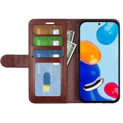 For Xiaomi Redmi Note 11 4G International Edition/Xiaomi Redmi Note 11S R64 Pattern Single Folded Edge Folio Flip Leather Wallet Case