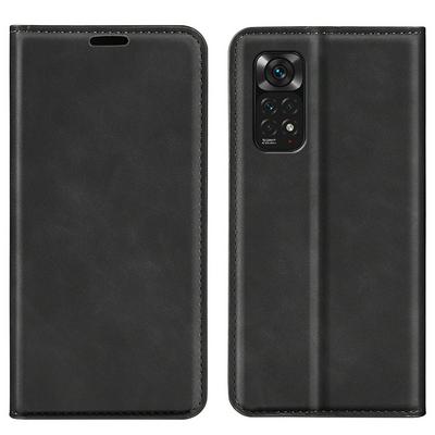 For Xiaomi Redmi Note 11 4G International Edition/Xiaomi Redmi Note 11S Skin Feel Magnetic Attraction Flip Leather Wallet Case