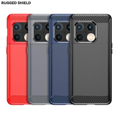 Ultra Thin Brushed Texture TPU Shockproof Military Grade Back Cover Case For OnePlus 10 Pro 5G