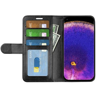 For Oppo Find X5 Pro R64 Pattern Single Folded Edge Folio Flip Wallet Leather Case
