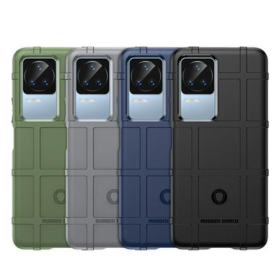 For Xiaomi Redmi K50 Rugged Shield Detachable Shockproof Frosted All-Inclusive Flexible TPU Cover Case